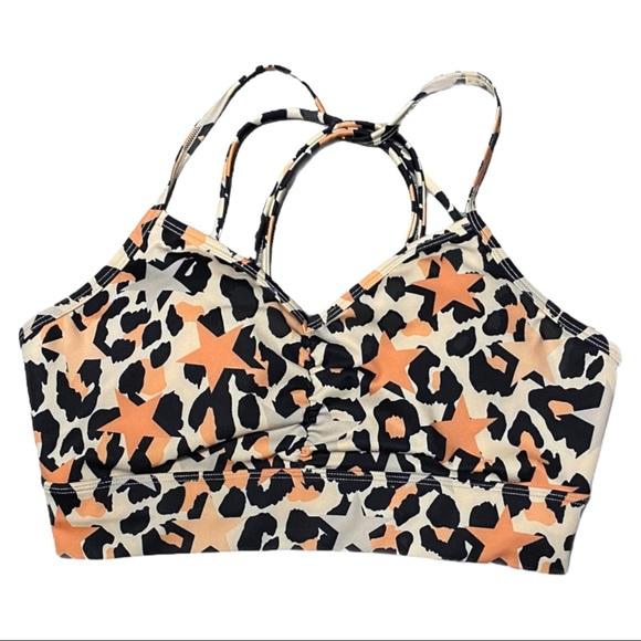 Wildfox Bellatrix Sports Bra in Starry Cheetah NWT - Picture 5 of 6